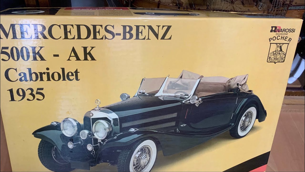 Pocher ポケール MERCEDES-BENZ 500K -AK Cabriolet 1935 メルセデス