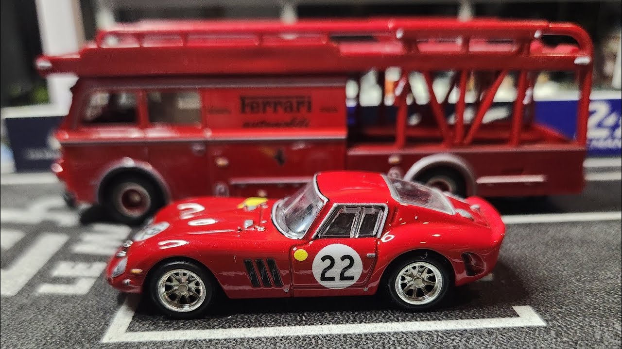 ホットウィール チーム トランスポート フェラーリ 250 GTO フェラーリ