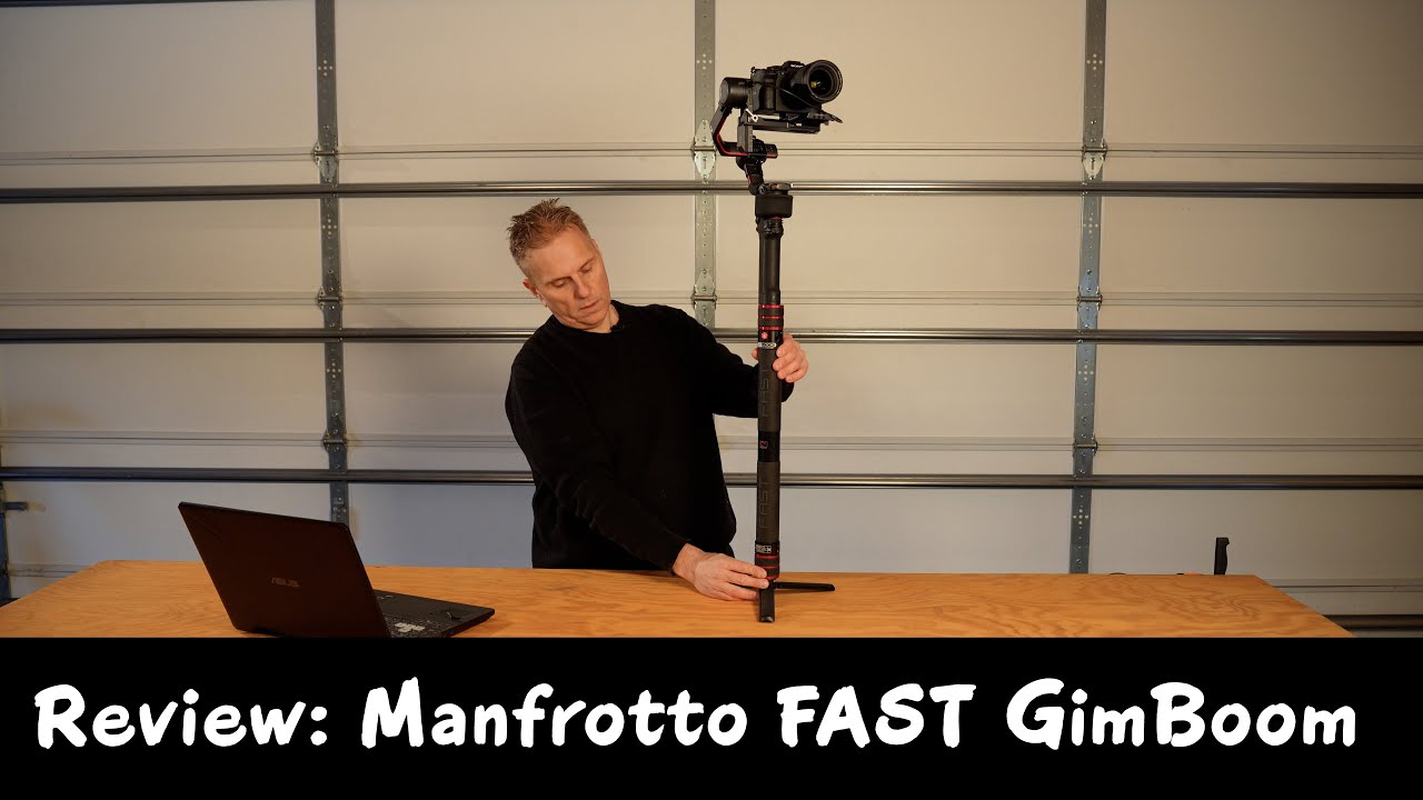 最終値下げ】【未使用】マンフロット Fast Gimboom ジンバル用一脚