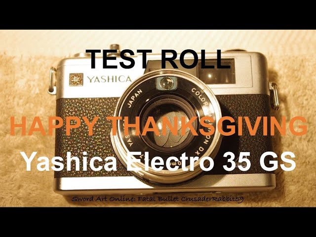 TEST ROLL - Yashica Electro 35 GX - YouTube