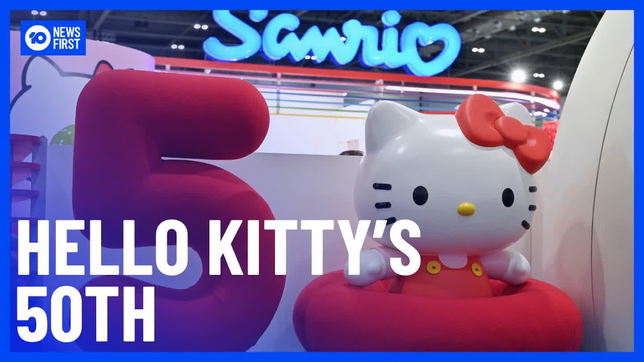 Hello Kitty Turns 50! | 10 News First - YouTube
