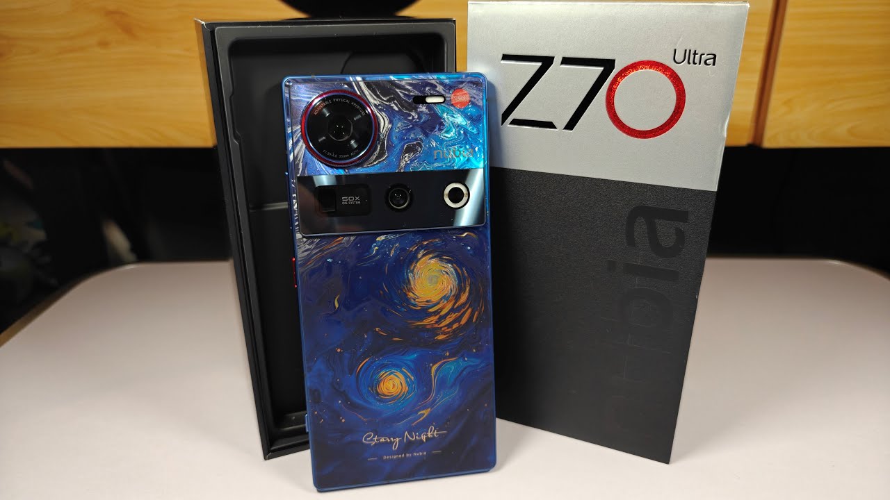 Nubia Z70 Ultra Starry Night Unboxing and a Quick Hands On - YouTube