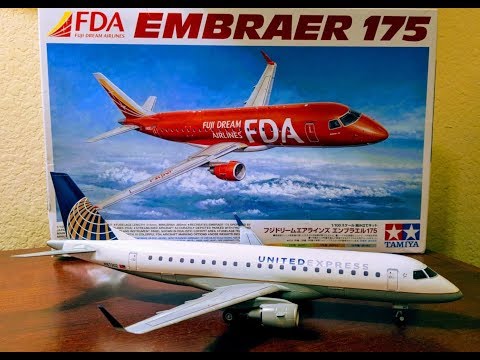 タミヤ FDA フジドリームエアラインズ エンブラエル175 パープル
