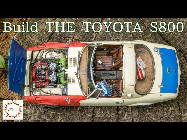 Build The Fujimi 1/24 TOYOTA S800 - YouTube