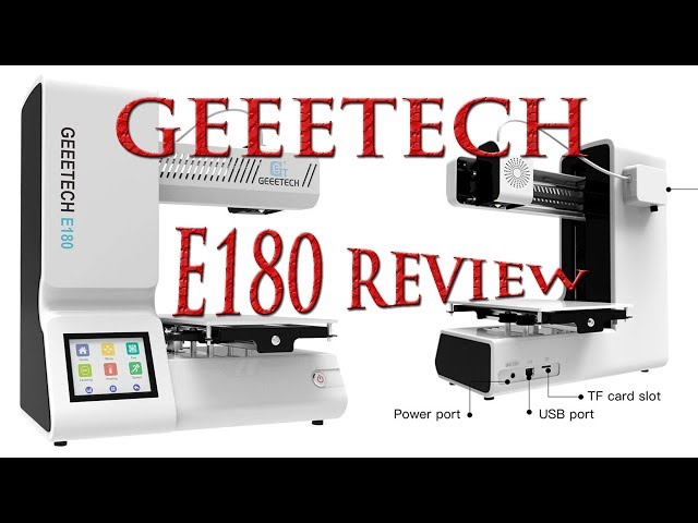 GEETECH E180 3Dプリンター 本体 + フィラメント GEETECH E180 3D