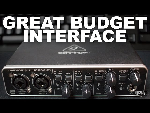 DTM・DAW Behringer U-PHORIA UMC204HD DTM DAW Behringer | Product