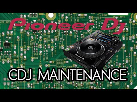 PIONEER CDJ MAINTENANCE - YouTube