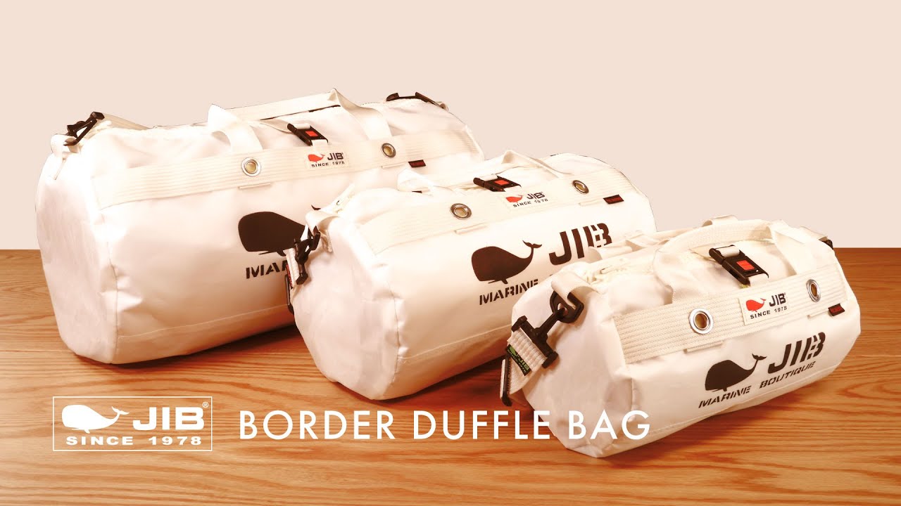 JIB ダッフルバッグ S ジブ ボーダーダッフル Sサイズ Border Duffle
