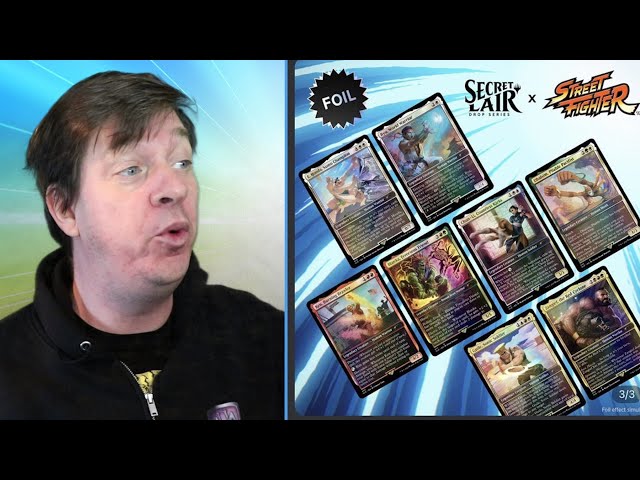 Full Street Fighter Secret Lair Spoiled - Full Of AMAZING Legends