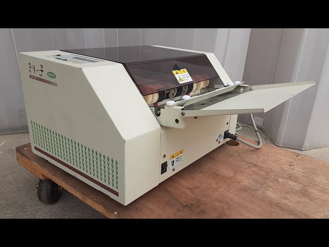 中古]上田トーコー 名刺カッターきりっ子mini SK-202S(521237) 動作