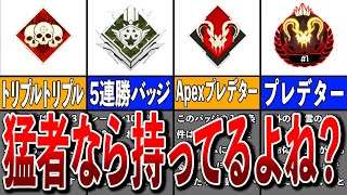 Apex] Badges that are a given!? Introducing badges based on