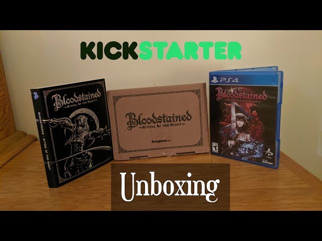 Bloodstained Kickstarter特典セット Bloodstained Kickstarter
