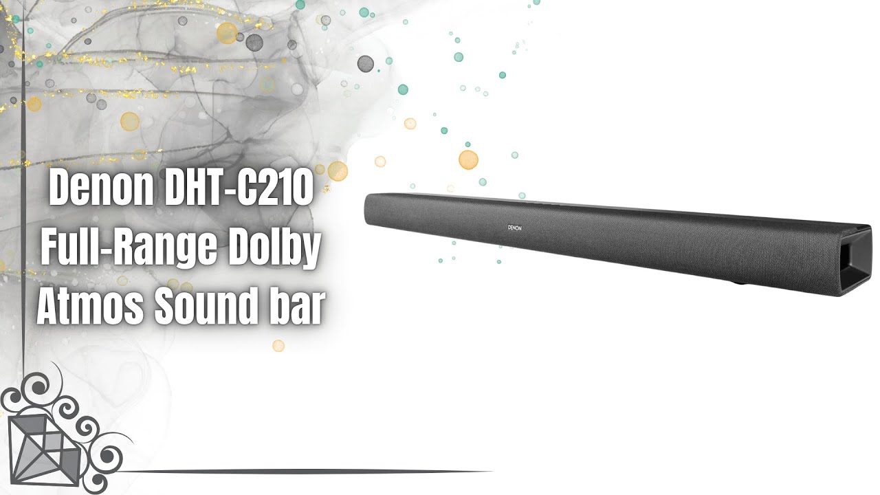 Denon DHT-C210 Review | Compact Dolby Atmos Soundbar with Big