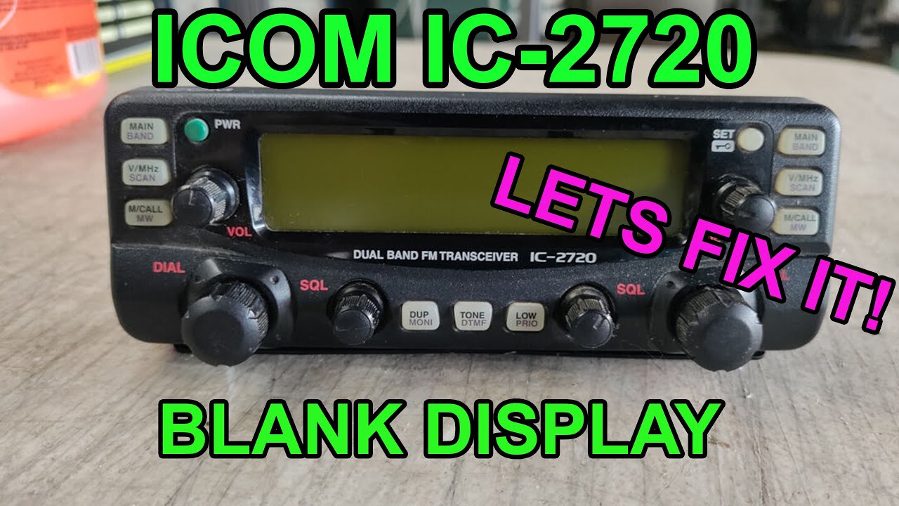 アイコム ICOM IC-2720D 144/430MHz ハイパワー機 VV/UU☆