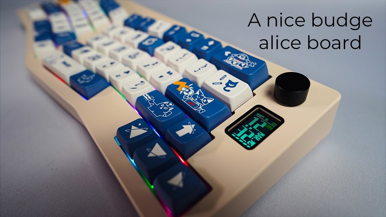 Cidoo ABM066 Alice Keyboard Review - YouTube