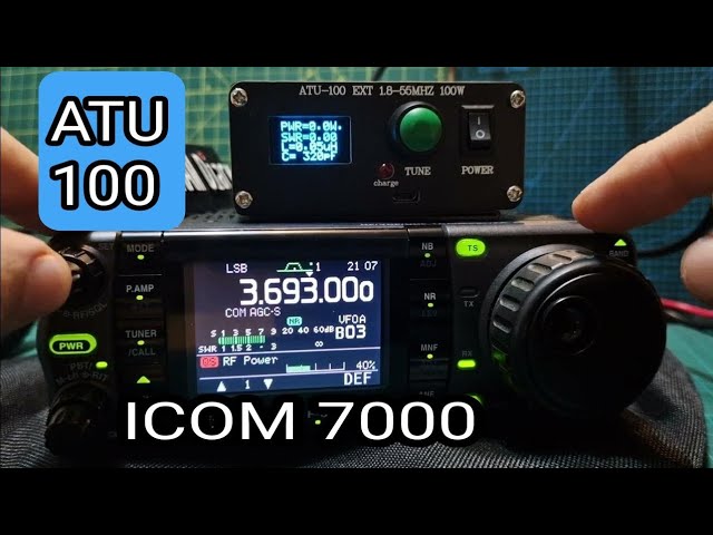ICOM IC-7000 100ワット機 AT180セット ICOM IC-7000 100ワット機