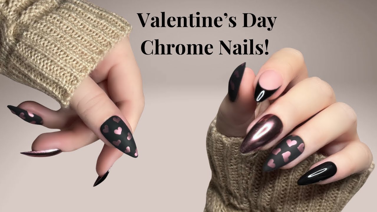 Valentines Day Nails | Chrome Hearts | Dating Chronicles Part 9