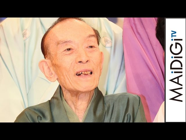 Katsura Utamaru bursts into tears after the final episode of