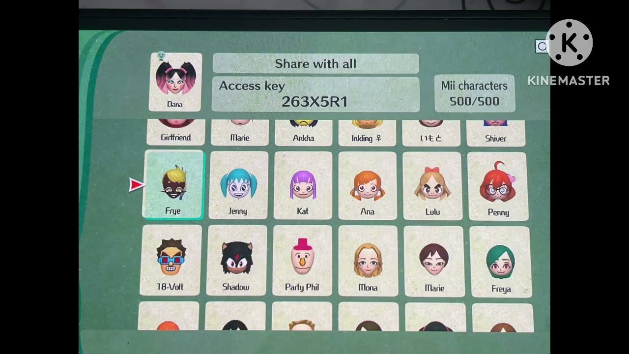 Miitopia All Of My 500 Mii Collection (Mother 3 Duster Not