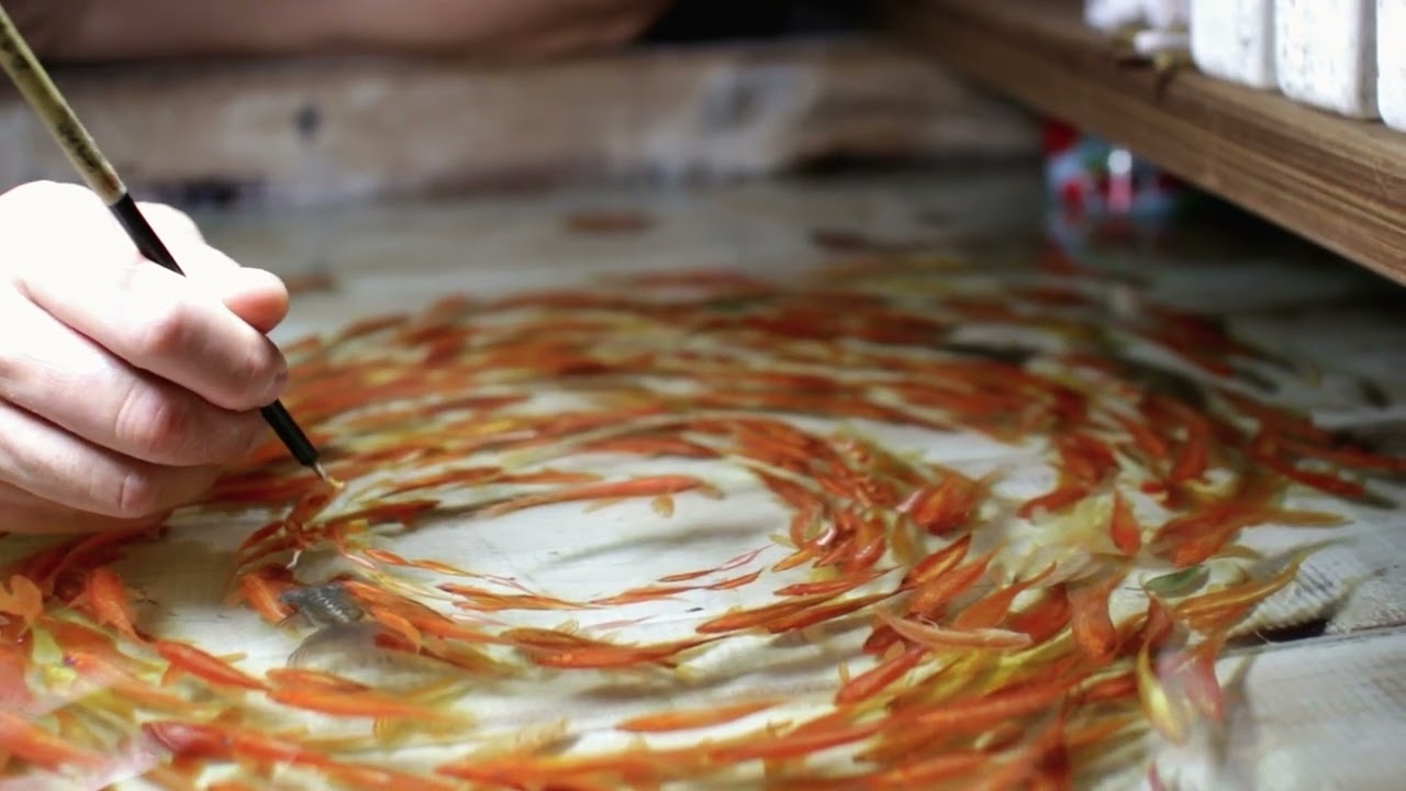 深堀隆介展－水面のゆらぎの中へ