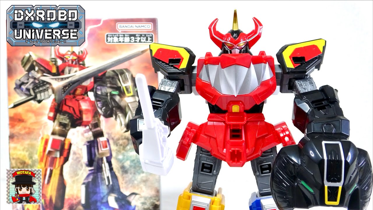 Compare with the original product [DX Robo Universe Daizyujin