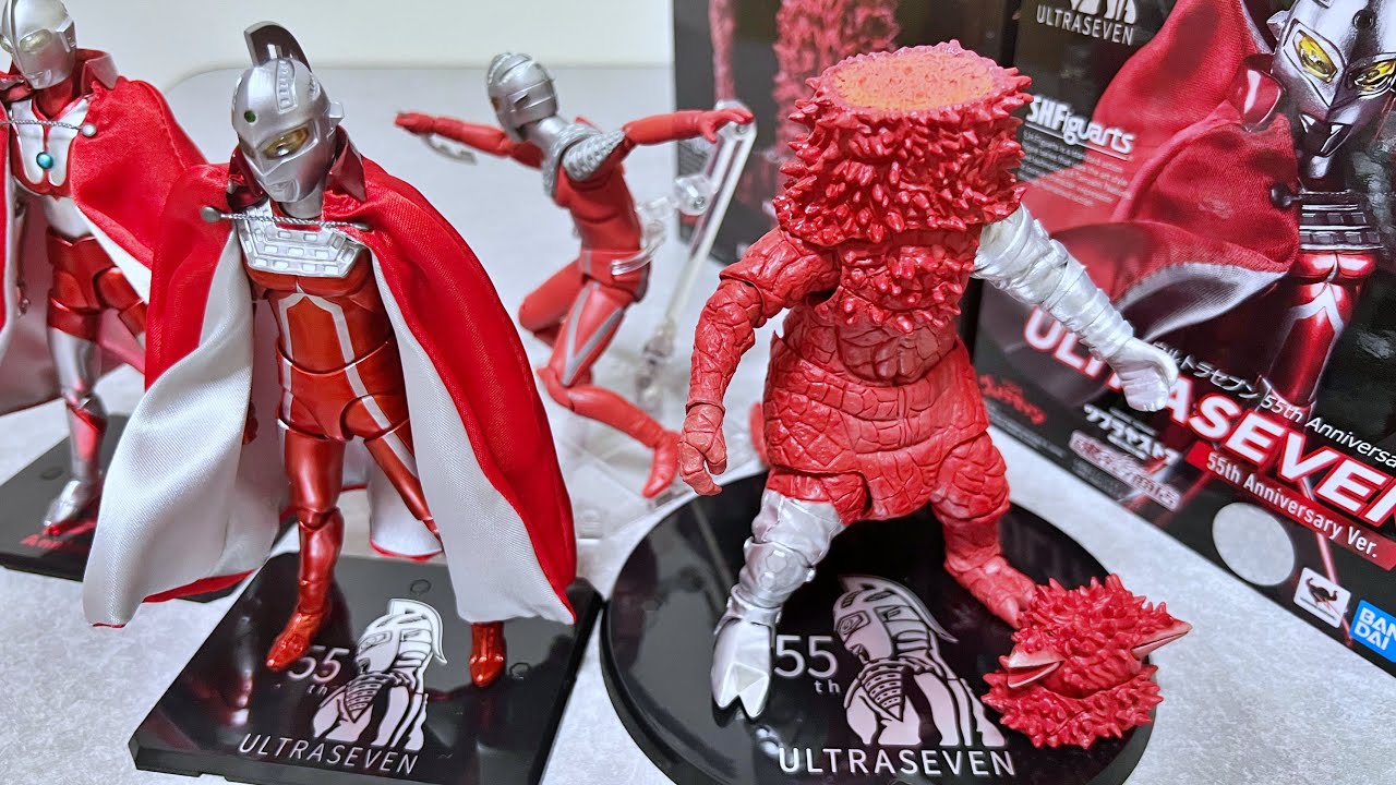 新品 S.H.フィギュアーツ ウルトラセブン パンドン 55th