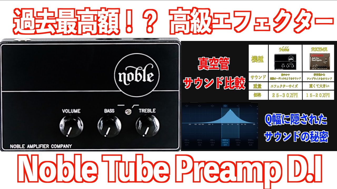 Most Expensive Ever] This Top-of-the-Line Vacuum Tube Preamp is