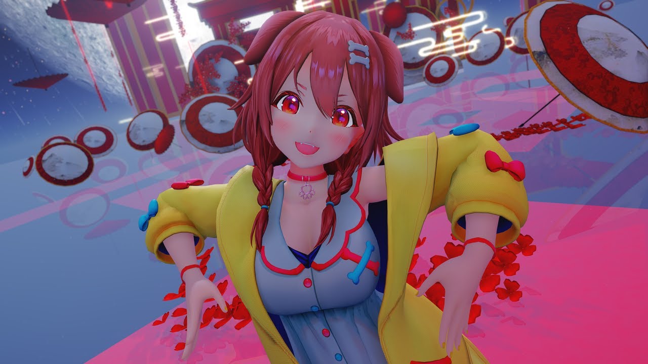 MMD 4K] 戌神ころね Inugami Korone - 唱 - YouTube