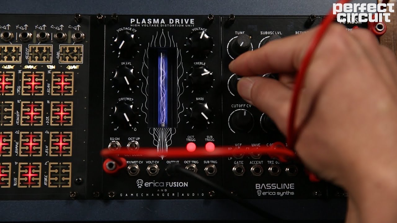 Erica Synths Plasma Drive High Voltage Xenon Tube Distortion In