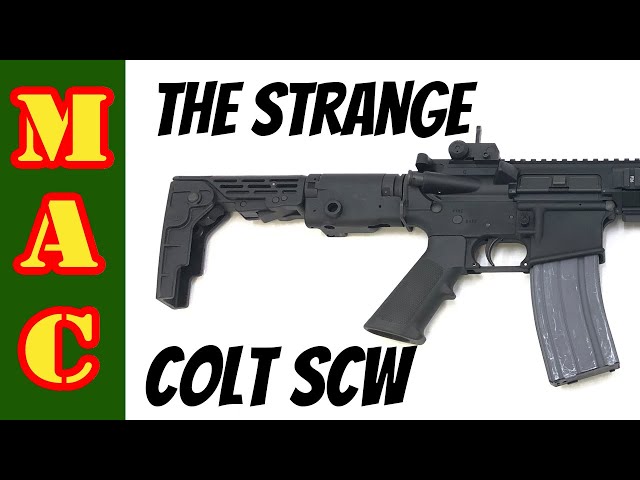 The strange Colt SCW - Sub Compact Weapon - YouTube
