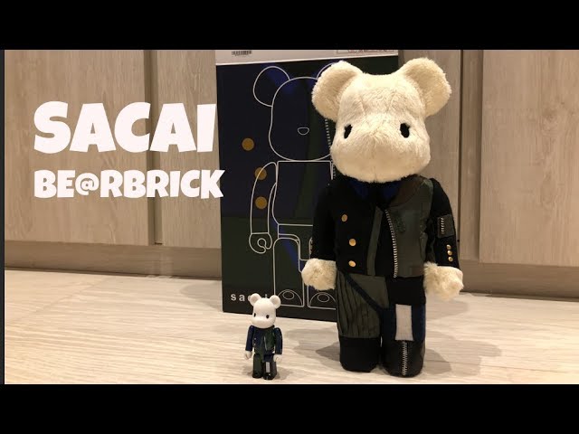 UNBOXING 2 SACAI Bearbricks | 400% + 100% - YouTube