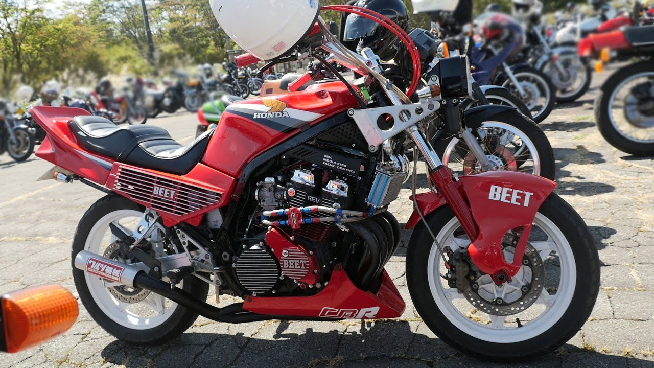 HON CBR400F カスタム BEET PARTS - YouTube