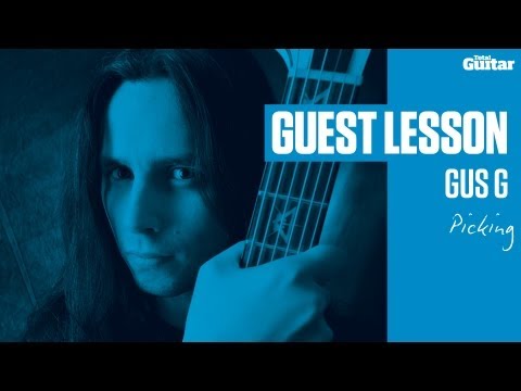 Gus G Guest Lesson - Picking (TG237) - YouTube