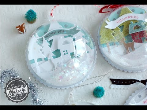 Papertrey Ink Make It Market: Tinsel & Tags Kit -- Ornament How-to