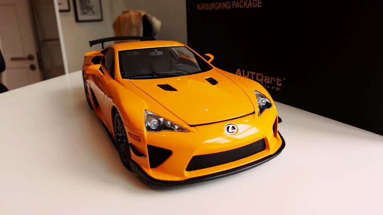ミニカー AUTOart 1/18 LFA nur AUTOart 1:18 Scale Lexus LFA