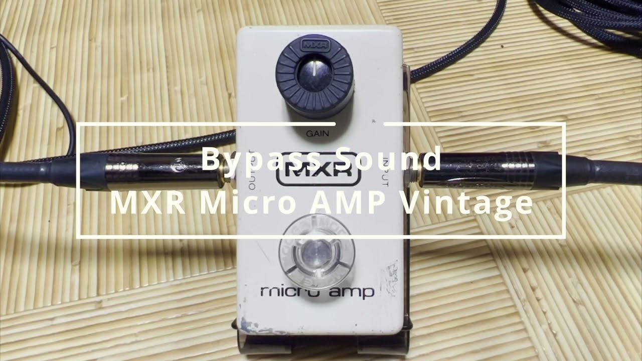 MXR micro amp 箱付き 最終値引き ほぼ未使用美品 MXR micro amp 電源