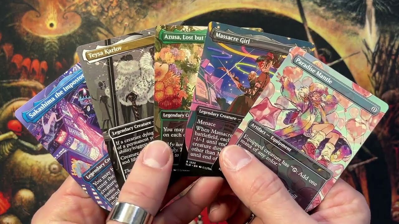 MTG Secret Lair City Styles Foil 開封品 MTG Secret Lair Unboxing