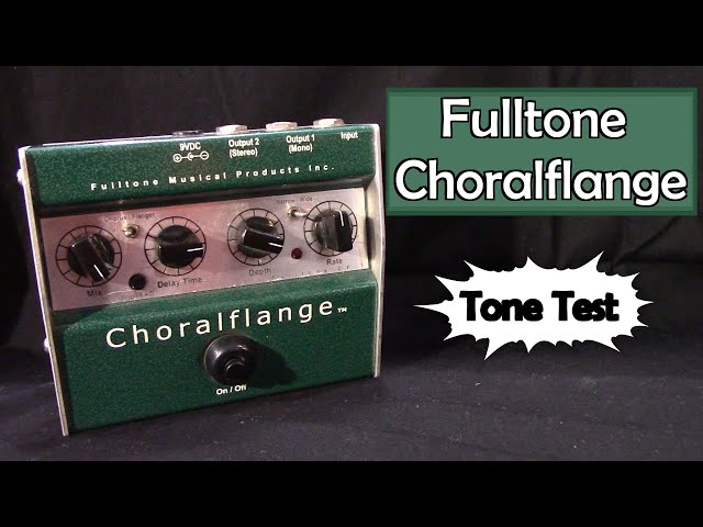 Fulltone Choralflange | Pedal Demo | Gear Review - YouTube