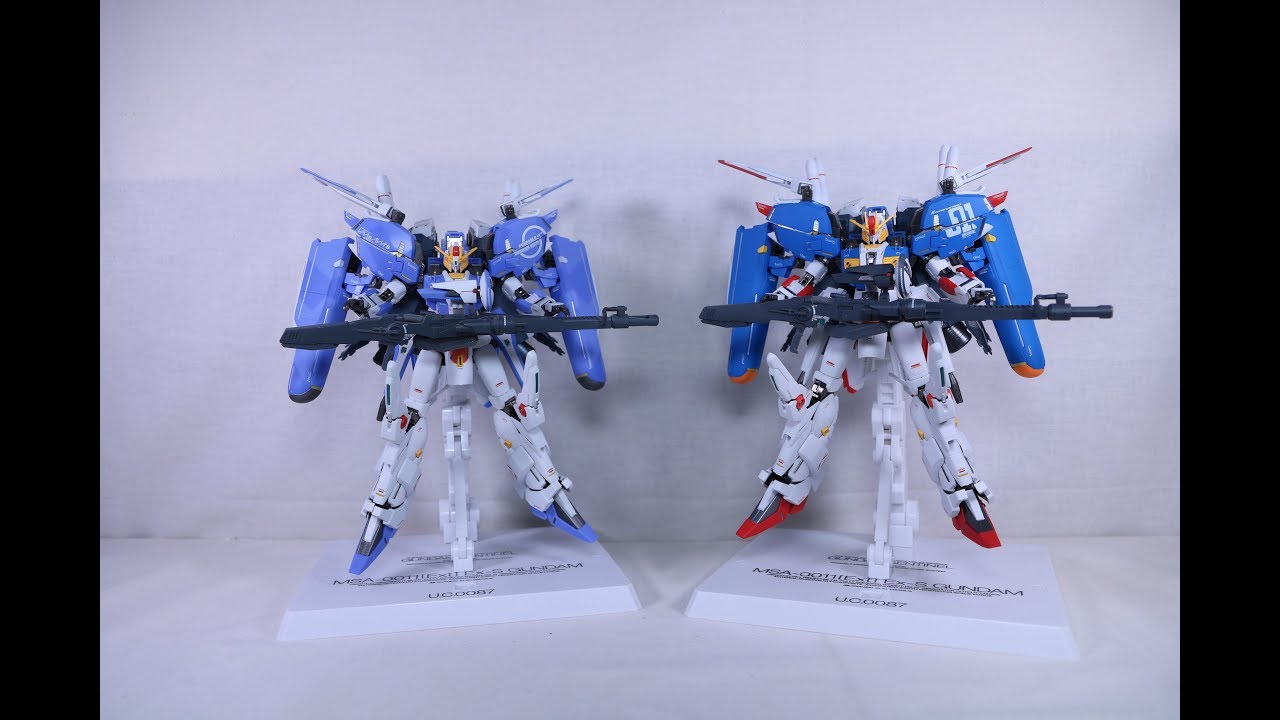 2個セット MG Ex-S ガンダム Sガンダム タスクフォースα ver MG 1/100