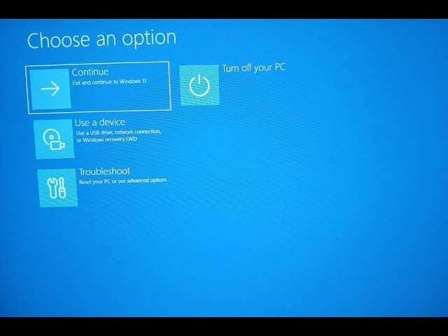 Windows 11 Automatic Repair - Mouse & Keyboard Don't Work - Fix