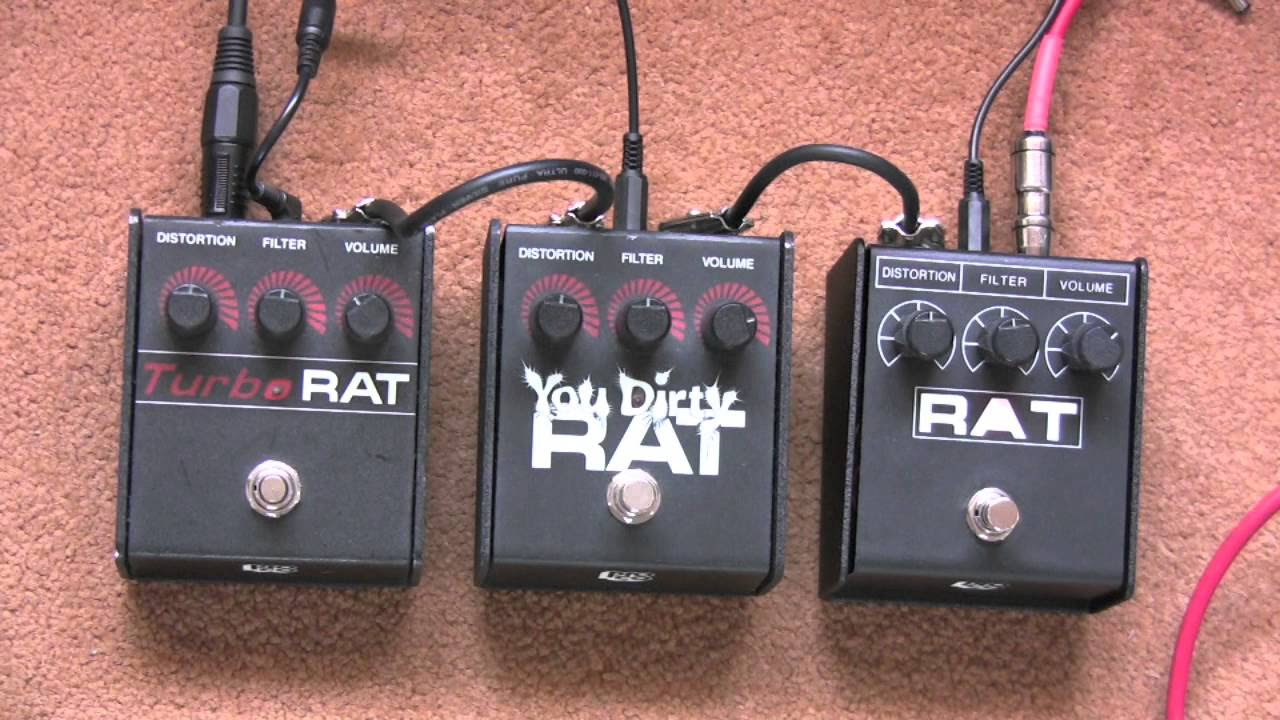 3 More Proco Rats - You Dirty Rat, Rat 2 and Turbo Rat - YouTube