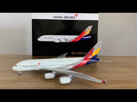模型開箱】Gemini200 Asiana Airlines A380-800 ｜HL7625 - YouTube