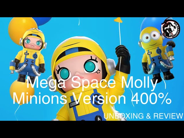 Mega Space Molly ( Minion's Version 400%) Unboxing and Review