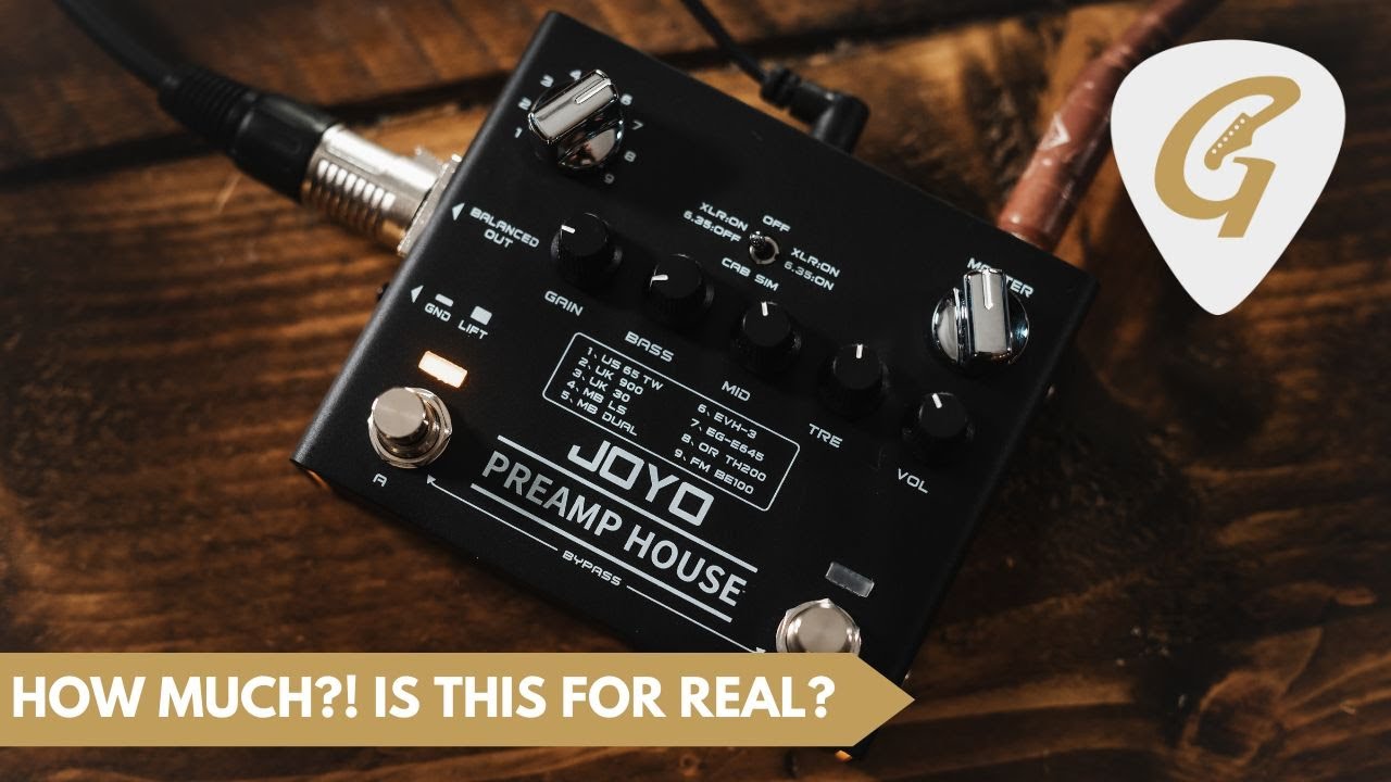 Guitar Talk - Joyo Preamp House Amp Simulation Pedal - YouTube