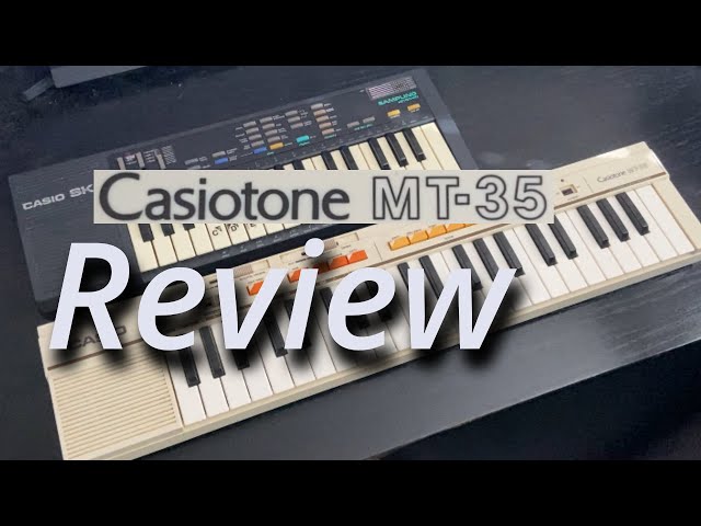 Casio MT-35 Review & Demo - YouTube