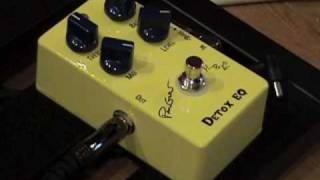Home Brew Electronics Detox EQ guitar effects pedal demo w Tele