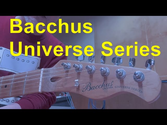 生徒さんのギター】バッカス/ユニバーサルBacchus Universe Series