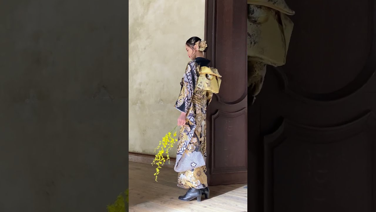 2024新作 オンディーヌ 一蔵 限定振袖 E-1138 2025成人式使用 2024新作