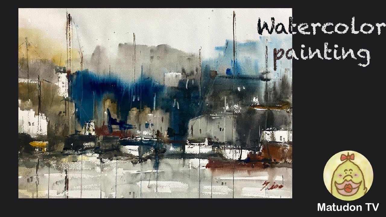 抽象的な風景の油彩画 QW4453 抽象的な風景の油彩画 QW4453 抽象的な