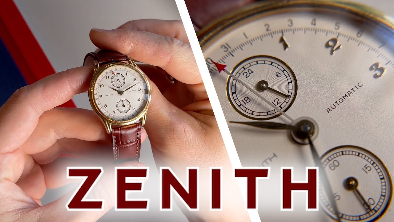 VINTAGE: Fantastic Late-80s Zenith Pointer Date - YouTube
